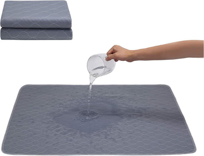 Say goodbye to messes with our Washable Dog Pee Pads! 🐾 Plus, get FREE grooming gloves with your purchase! Perfect for potty training puppies, kitties, and even bunnies! 🐶🐱🐰 #PetCare #EcoFriendly